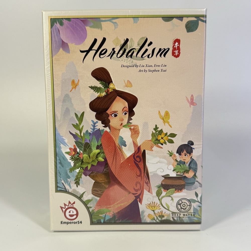 Herbalism by Deep Water Games Emperor‎ S4 Board Game Card Game Brand New Sealed